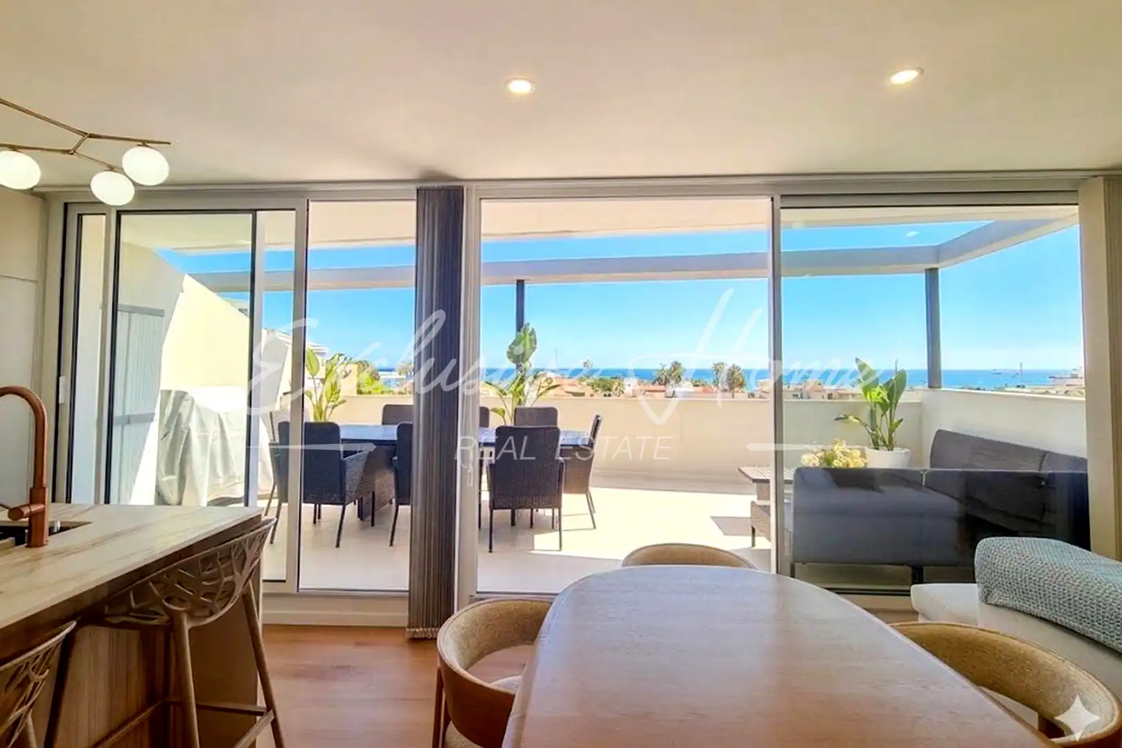 Terraza de Ático en venta en Peñíscola / Peníscola con Aire acondicionado, Calefacción y Parquet