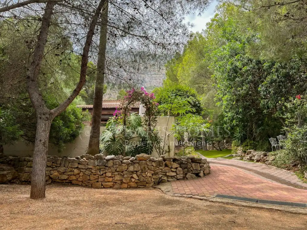 Exterior view of Houses for sale in Dénia  with Air Conditioner, Private garden and Terrace