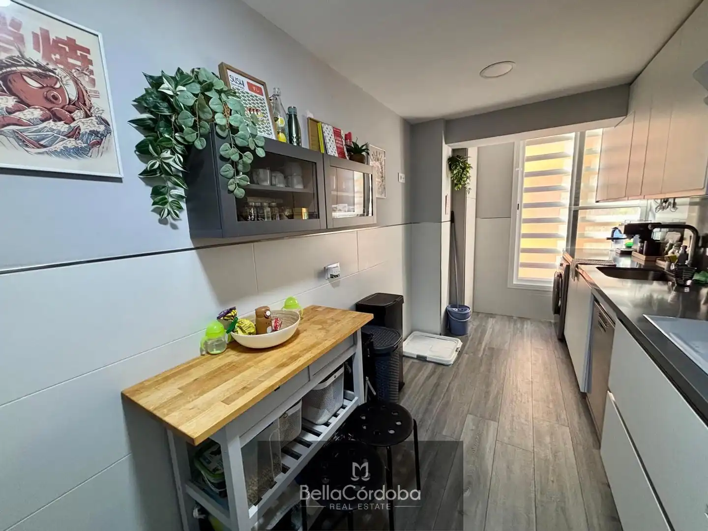 Kitchen of Flat for sale in Córdoba  with Air Conditioner, Heating and Terrace