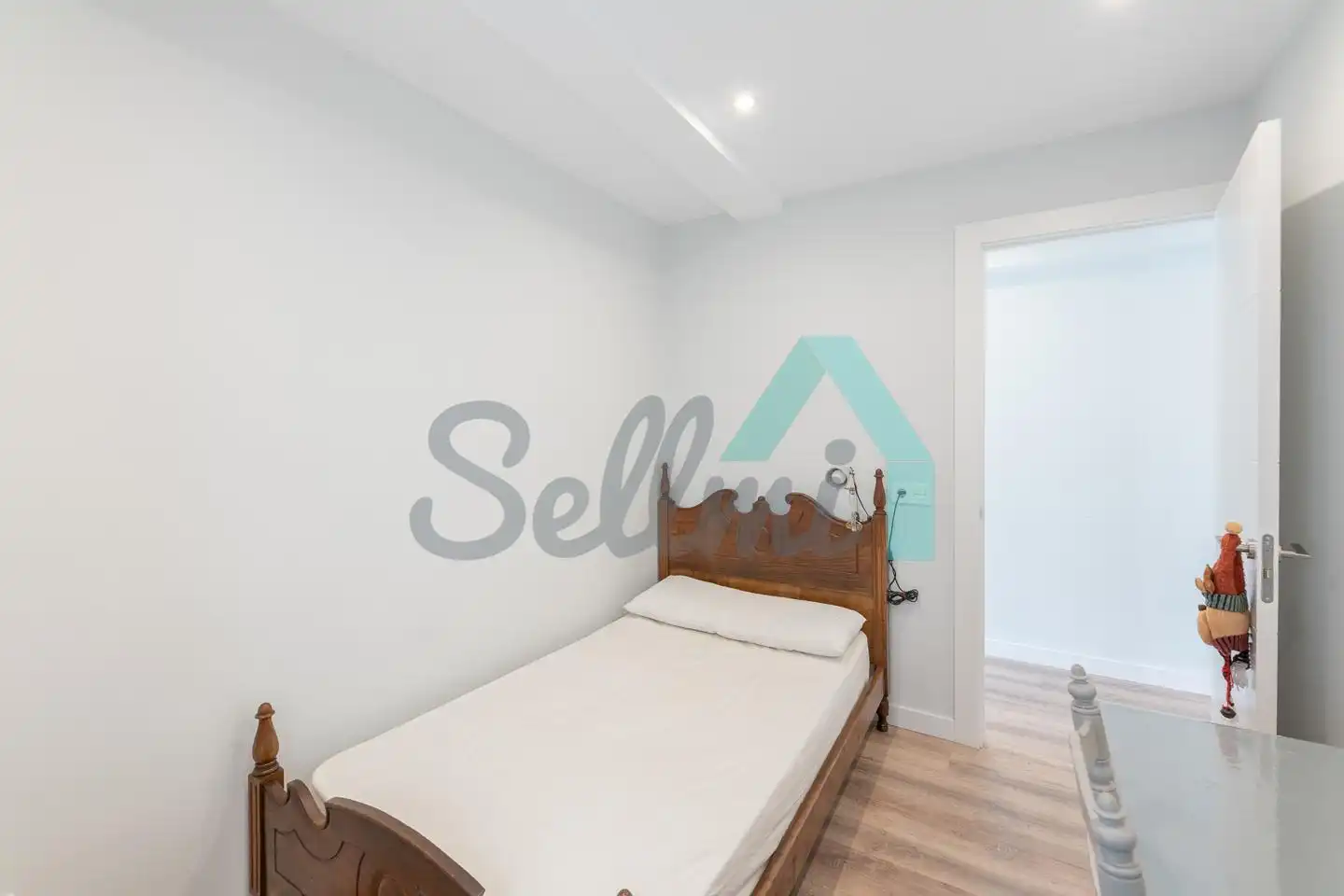 Bedroom of Flat for rent in Gijón   with Heating and Furnished