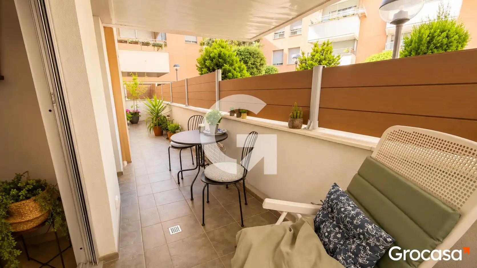 Terrasse von Wohnung zum Verkauf in Lloret de Mar mit Klimaanlage, Terrasse und Gemeinschaftspool