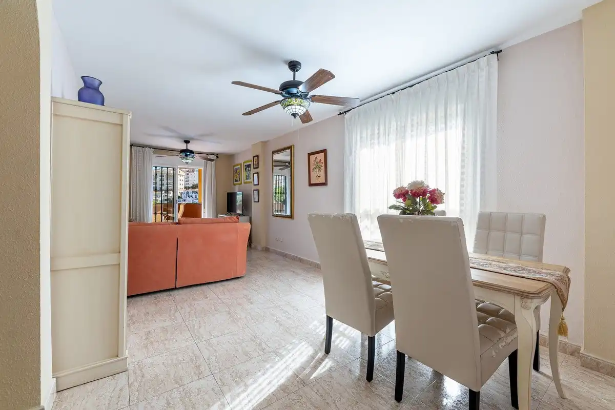 Dining room of Apartments for sale in Benalmádena  with Terrace and Community pool