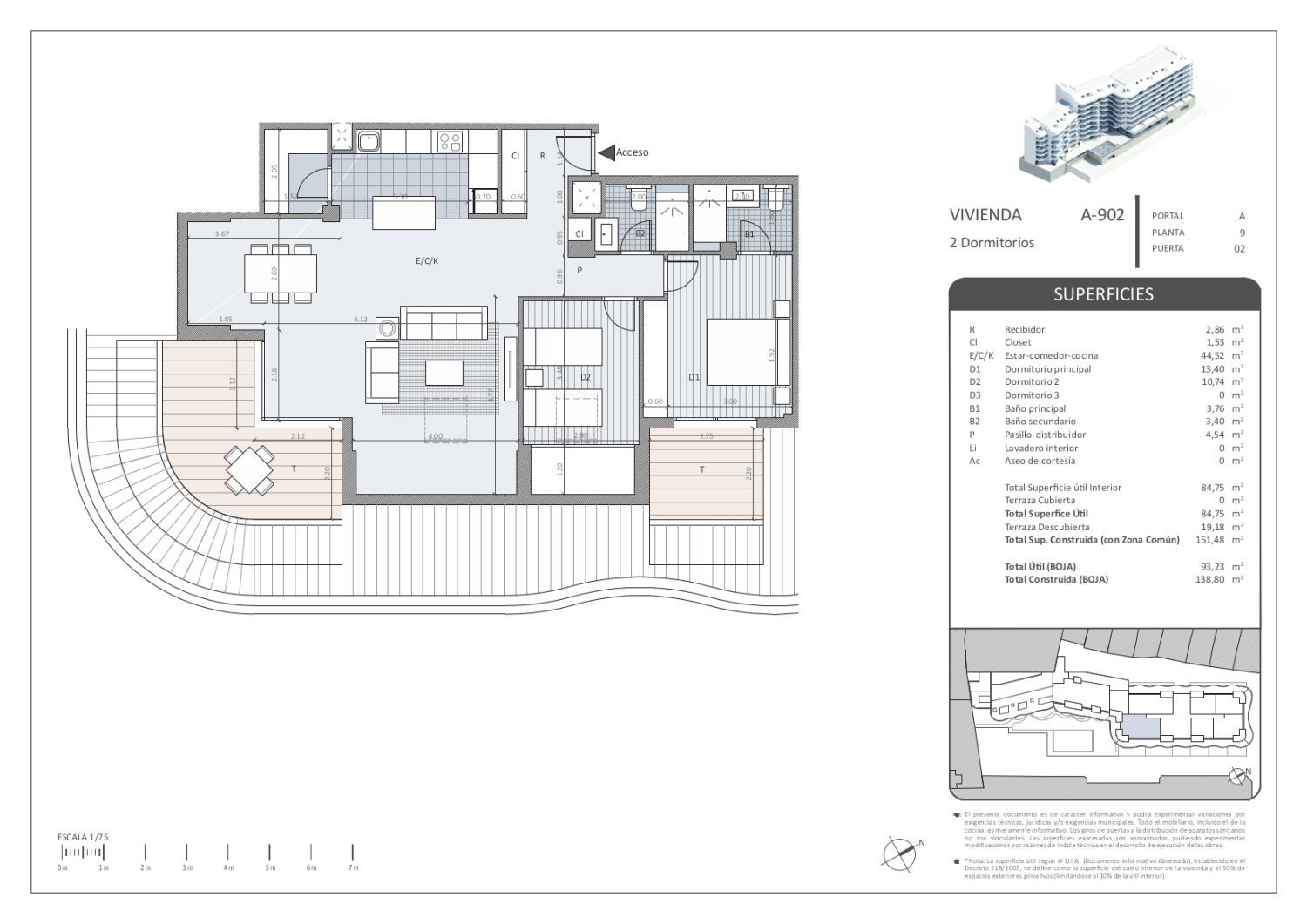 Ático en venta en Fuengirola con Aire acondicionado, Calefacción y Terraza