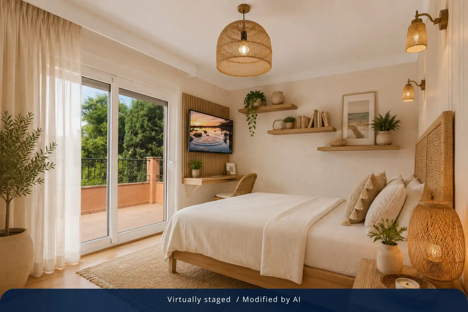 Bedroom of Houses for sale in Benalmádena  with Air Conditioner, Heating and Private garden