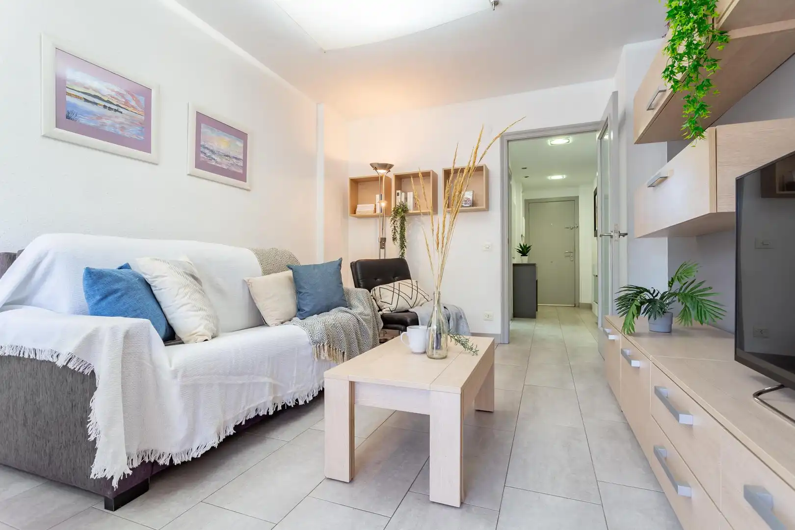 Living room of Apartments for sale in Cambrils  with Air Conditioner and Balcony