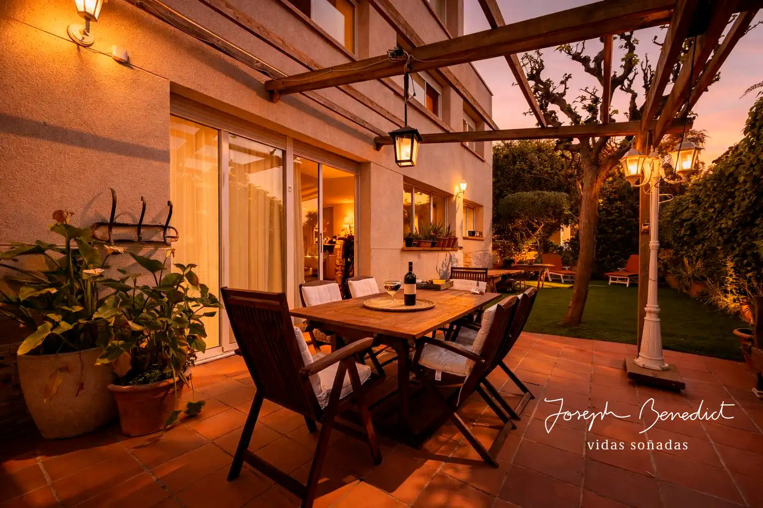 Terraza de Casa o chalet en venta en Castelldefels con Aire acondicionado, Calefacción y Jardín privado