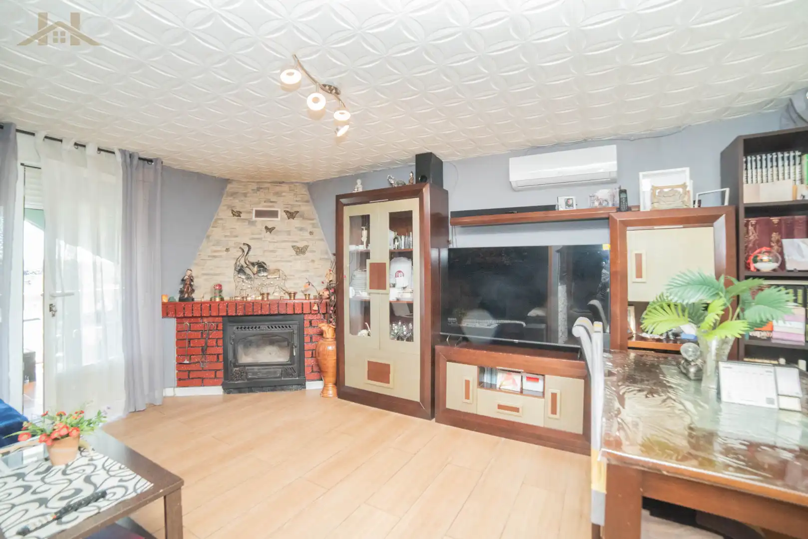 Living room of Houses for sale in Santa Cruz del Retamar  with Air Conditioner, Heating and Private garden