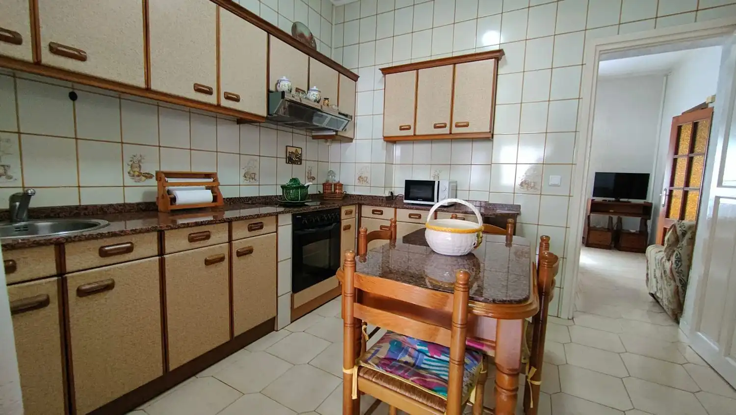 Kitchen of Houses for sale in Gijón   with Heating, Terrace and Storage room