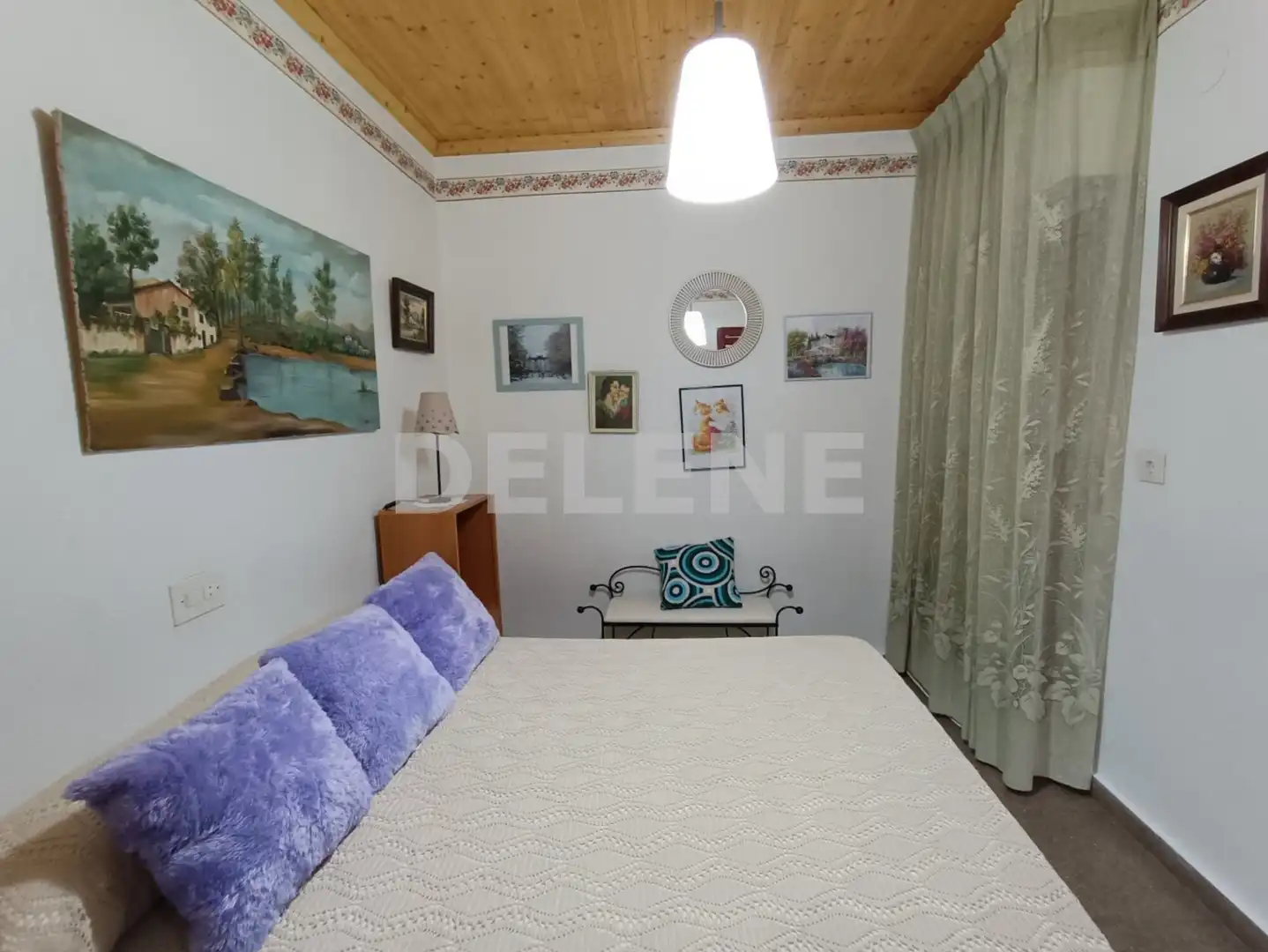 Bedroom of Flat for rent in Tobarra  with Air Conditioner, Parquet flooring and Terrace