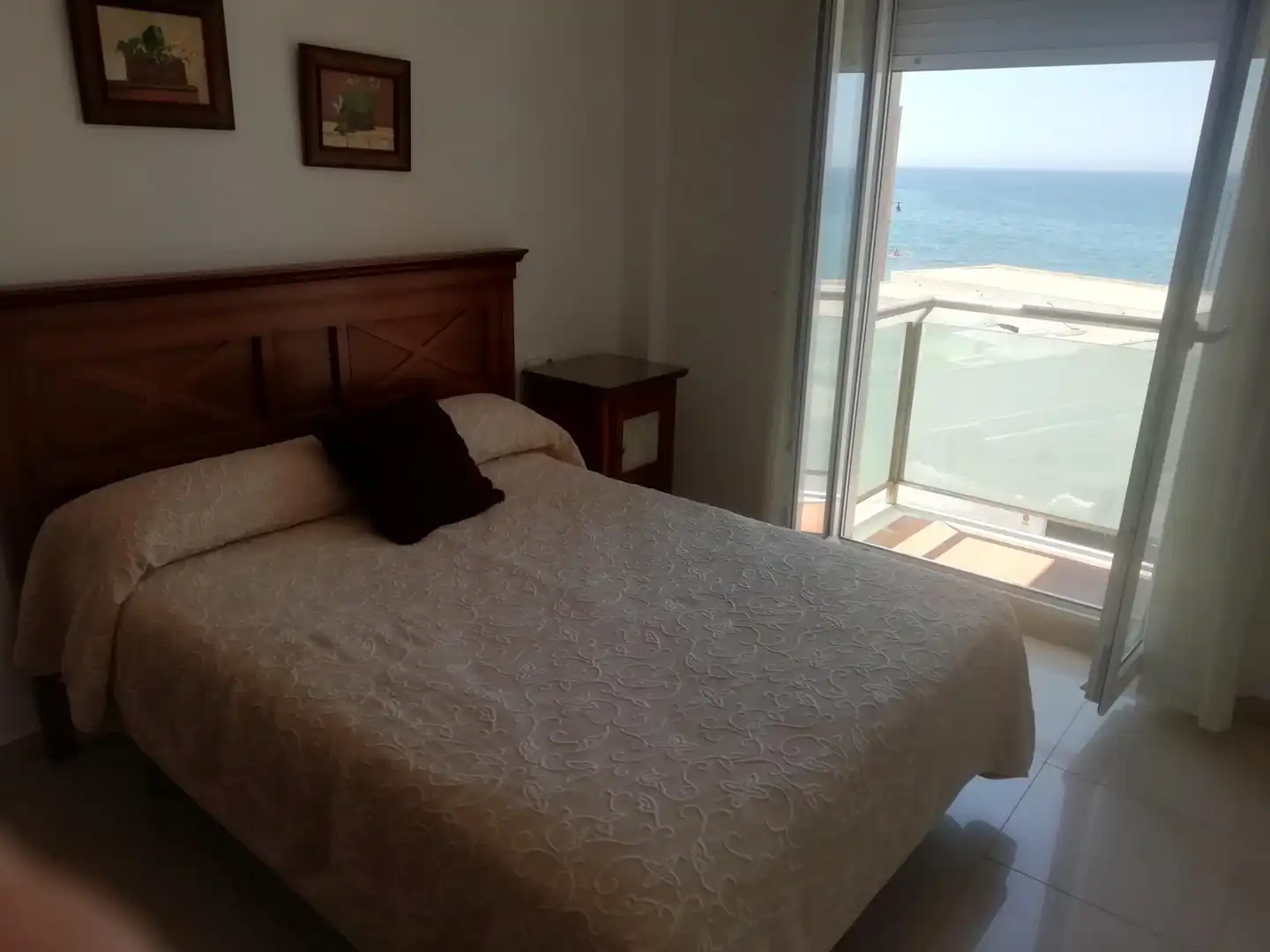 Schlafzimmer von Wohnung zur Miete in El Ejido mit Terrasse, Möbliert und Balkon