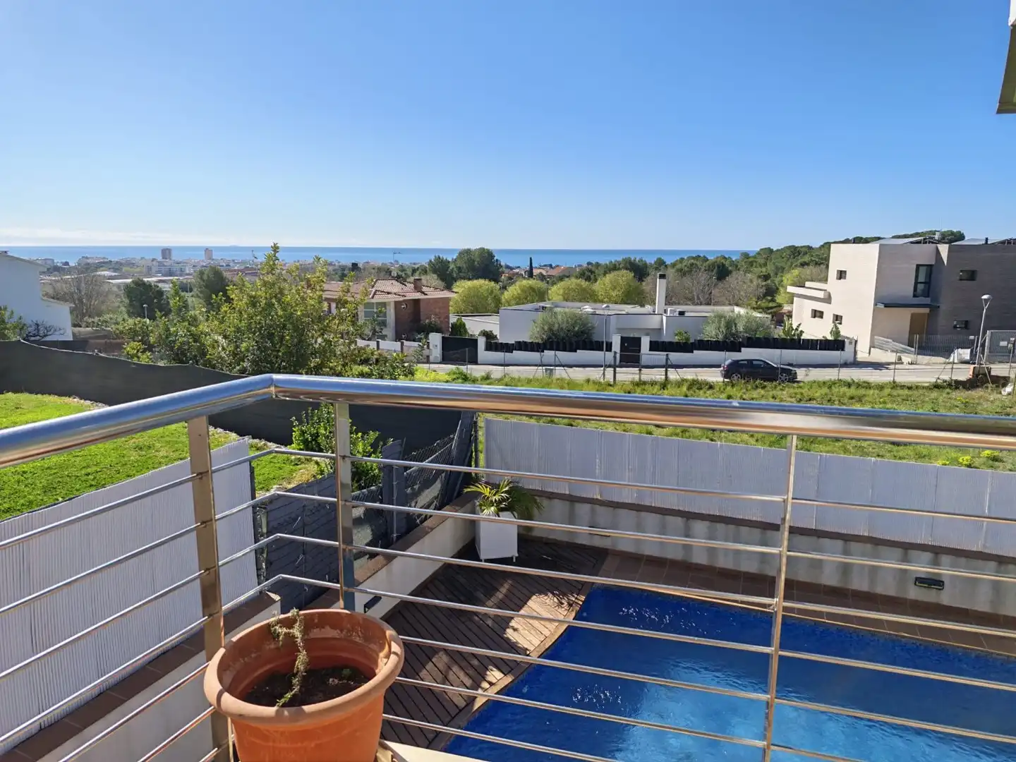 Terrassa de Casa o xalet en venda en Calafell amb Aire condicionat, Calefacció i Jardí privat