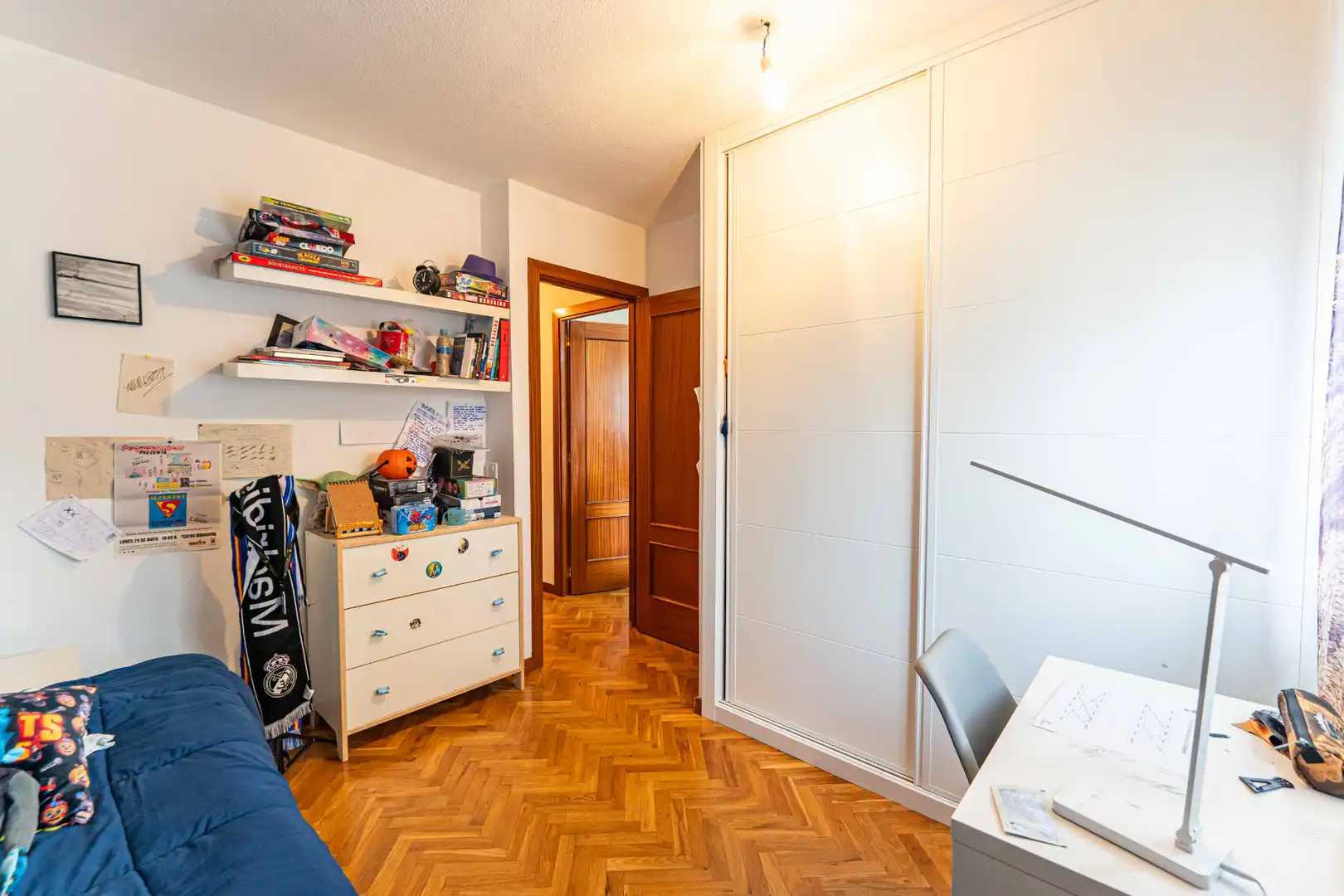 Bedroom of Houses for sale in Moralzarzal  with Heating, Parquet flooring and Oven