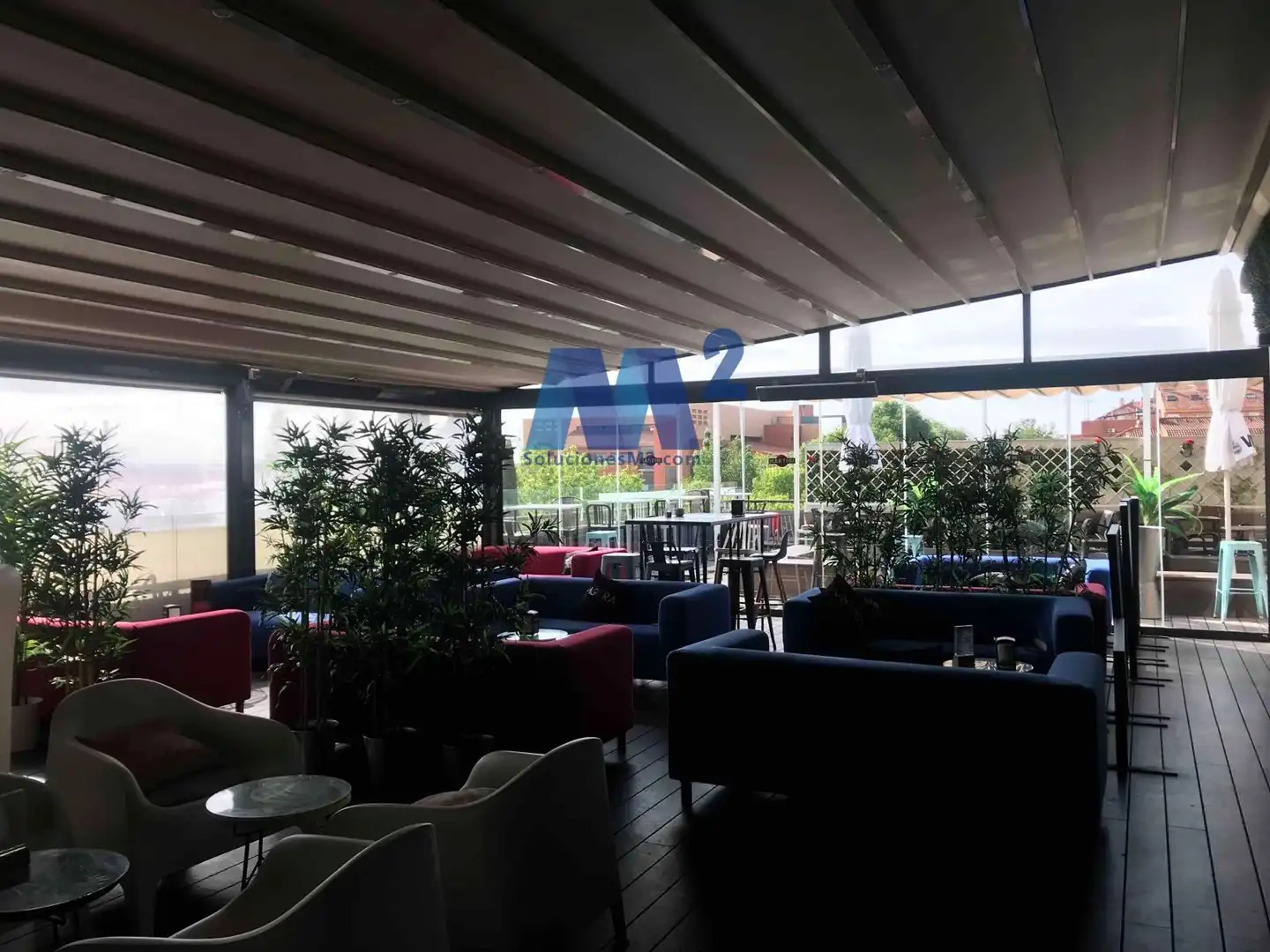 Terrassa de Local de lloguer en San Sebastián de los Reyes