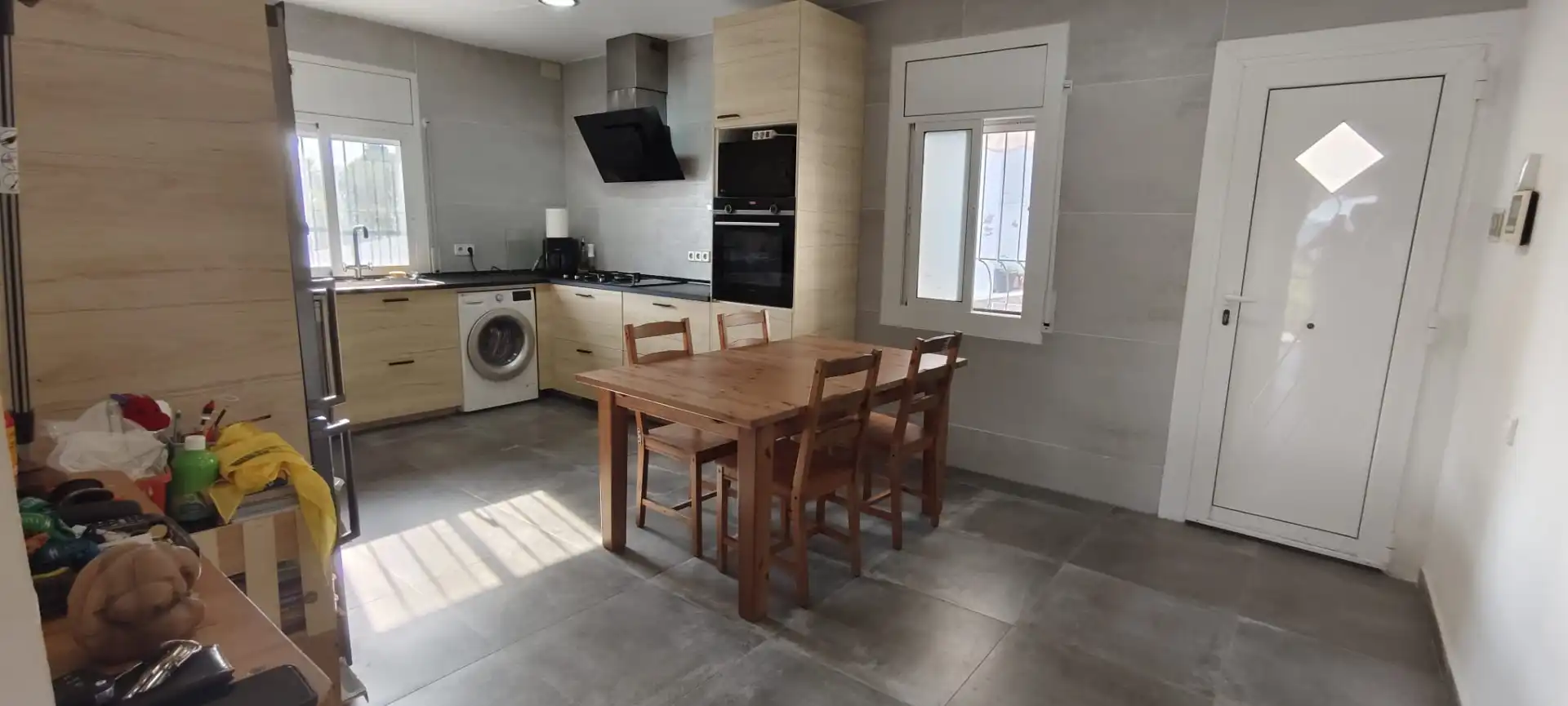 Cocina de Casa o chalet en venta en Cervelló con Calefacción, Jardín privado y Parquet