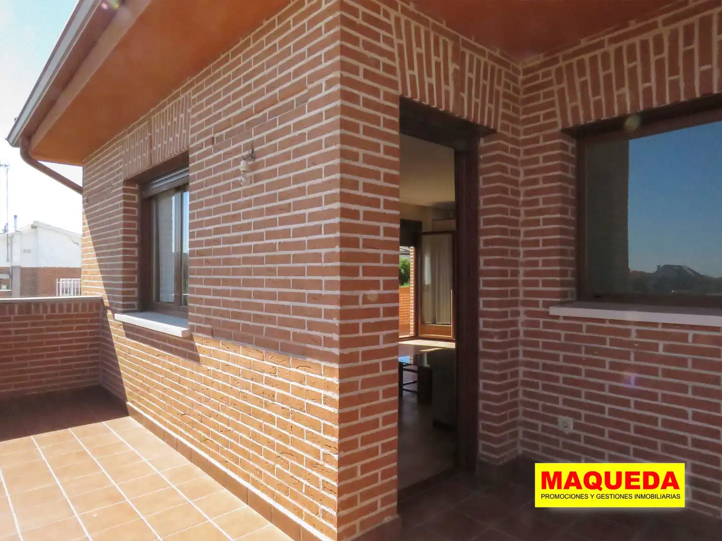 Balcony of Apartments for rent in Casarrubios del Monte  with Air Conditioner, Heating and Terrace