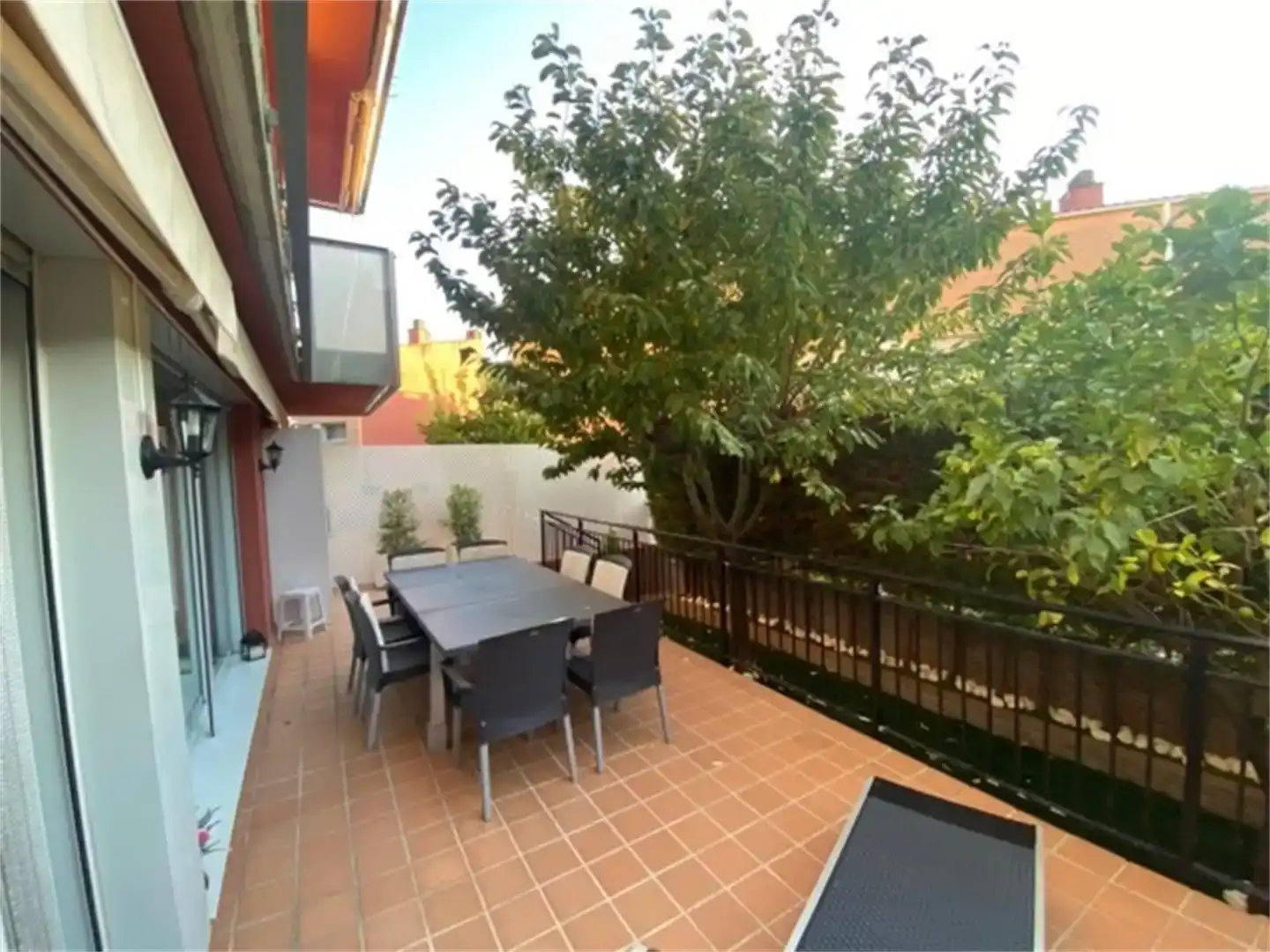 Terrassa de Dúplex en venda en Sant Cebrià de Vallalta amb Aire condicionat, Jardí privat i Piscina