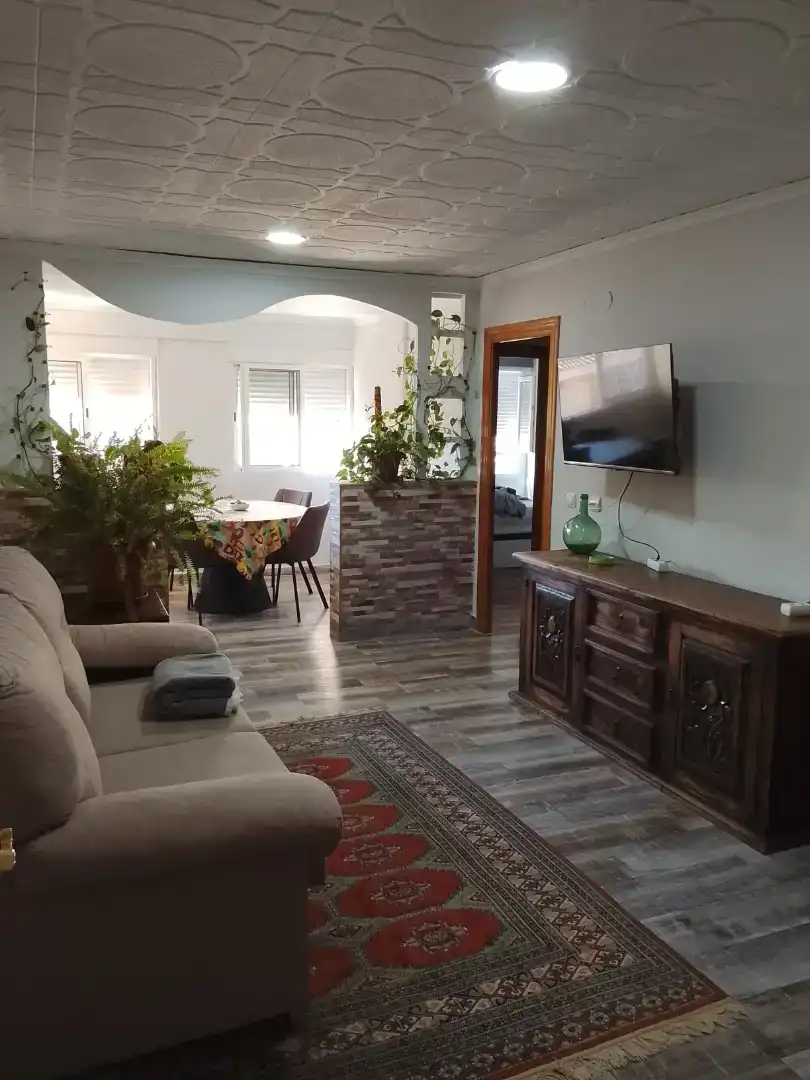 Living room of Flat for share in Onil  with Air Conditioner, Private garden and Storage room