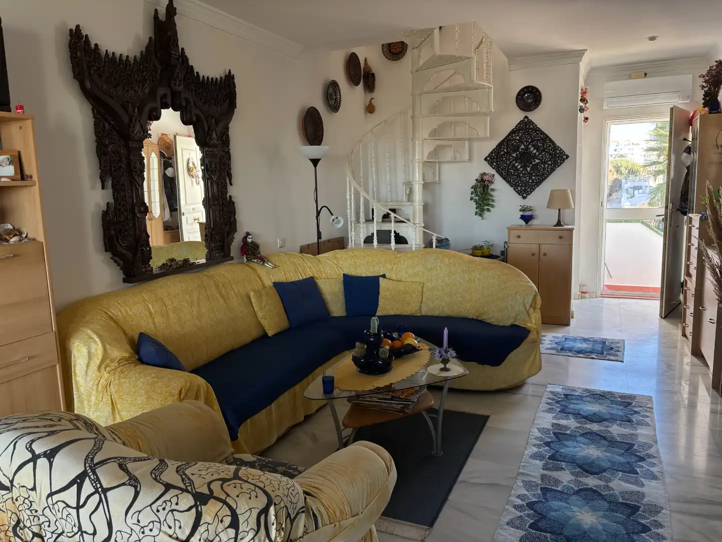 Sala de estar de Apartamento en venta en Torrox con Aire acondicionado, Calefacción y Terraza