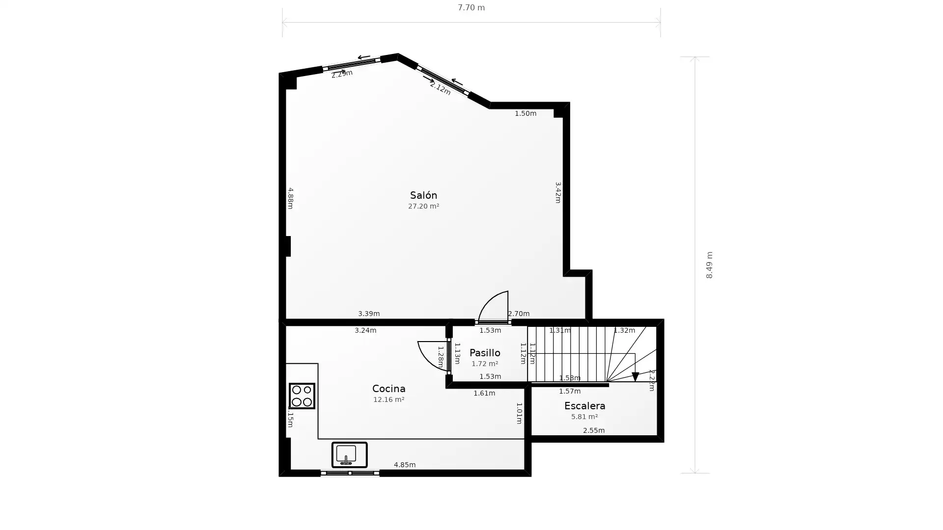 Dúplex en venta en Calle Sol, Santa Catalina