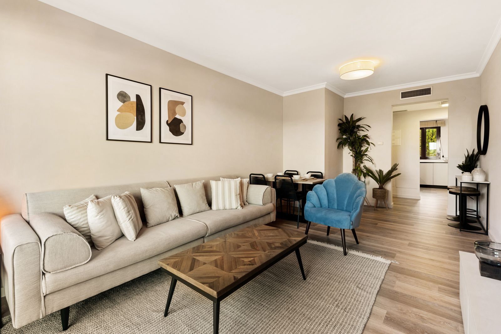 Living room of Apartment for sale in Benahavís  with Air Conditioner and Terrace
