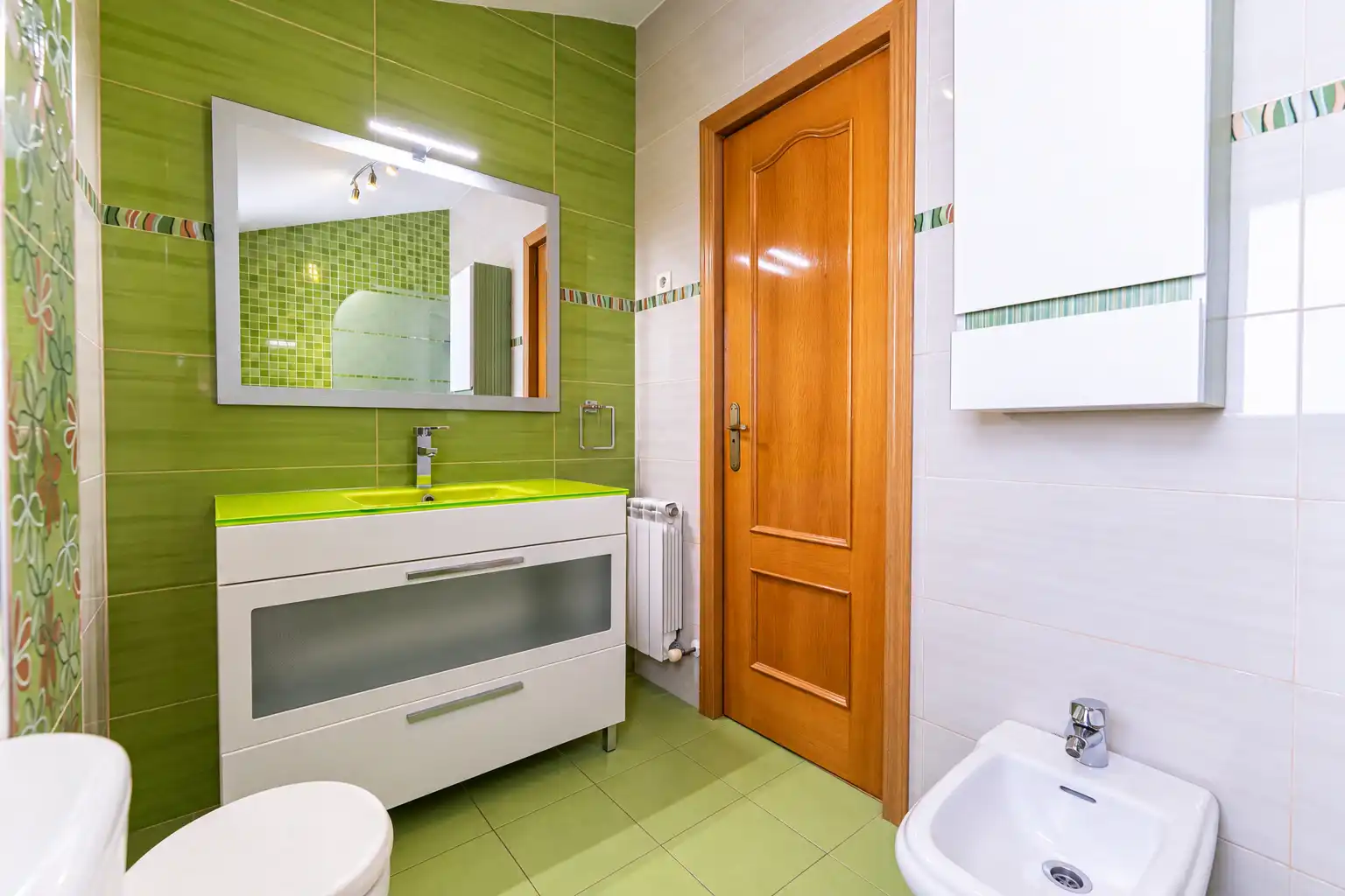 Badezimmer von Maisonette zum Verkauf in Torrelodones mit Klimaanlage, Heizung und Parkett
