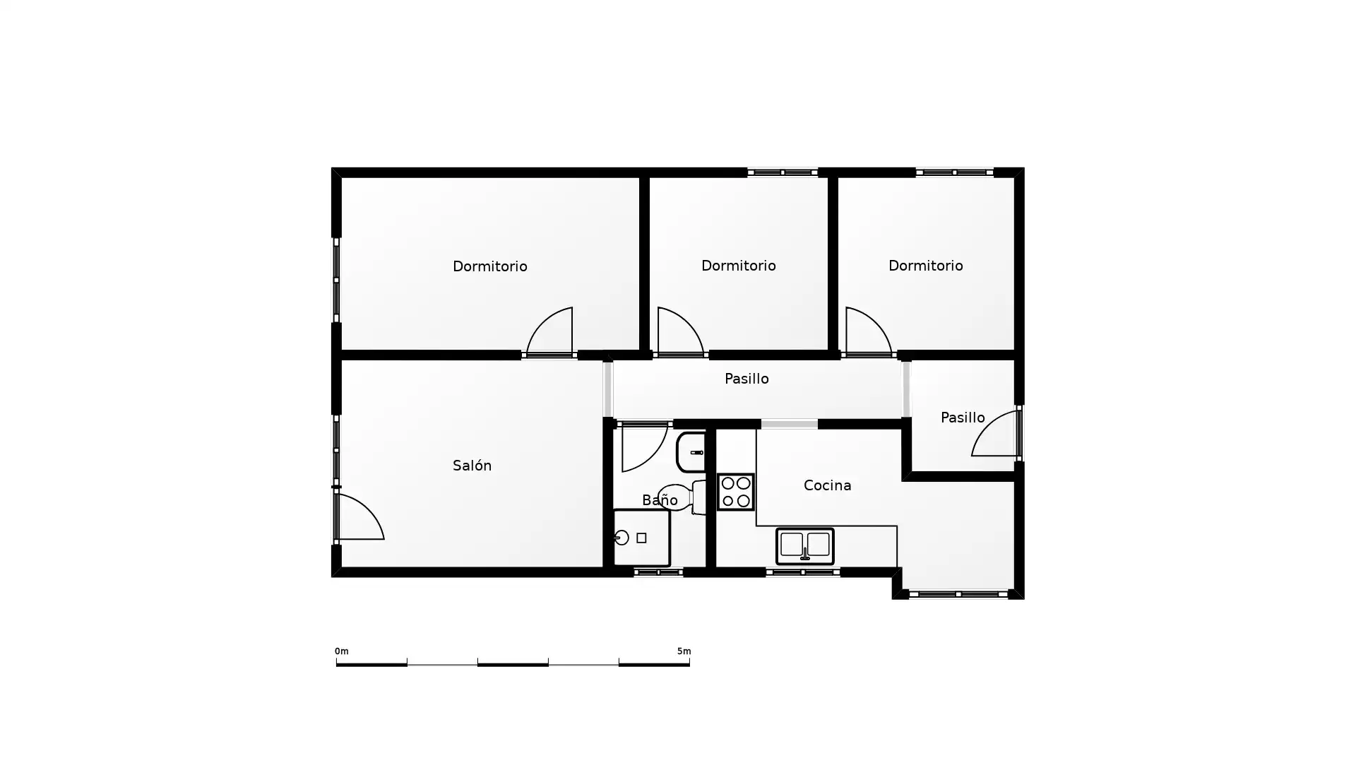 Flat for sale in Passeig Maragall
