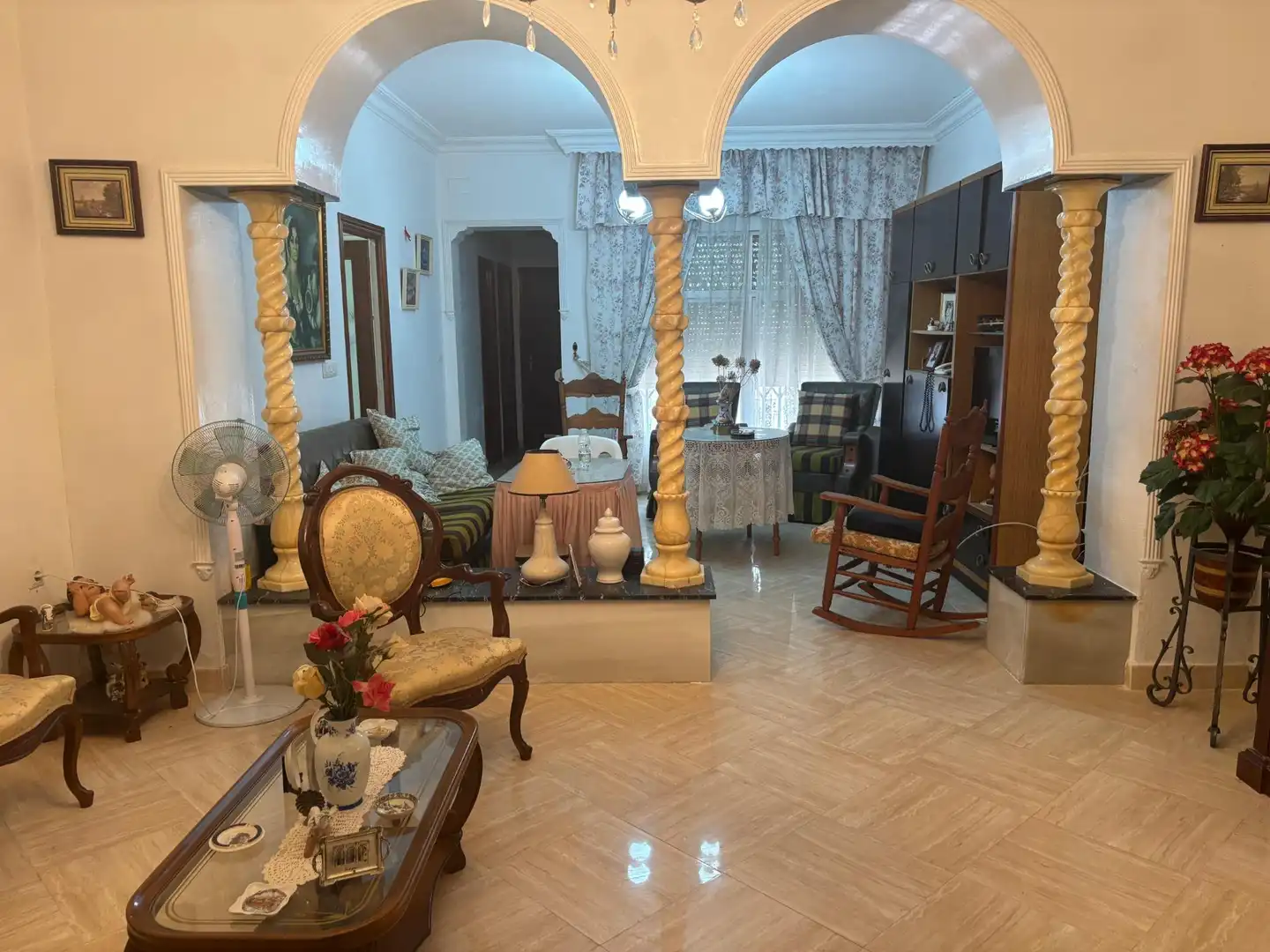 Sala d'estar de Casa o xalet en venda en San Juan del Puerto