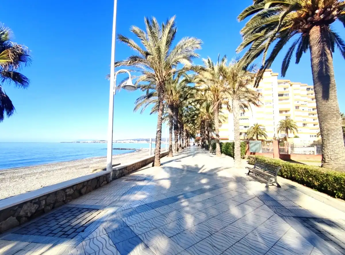 Vista exterior de Apartament en venda en Algarrobo amb Terrassa, Traster i Moblat