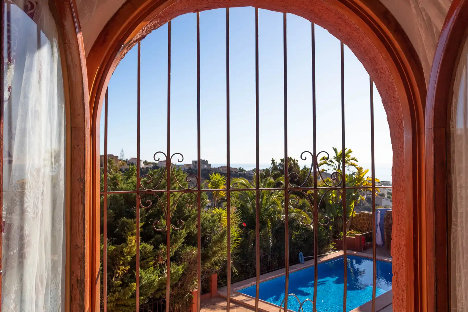 Swimming pool of Houses for sale in Benitachell / El Poble Nou de Benitatxell  with Air Conditioner, Heating and Private garden