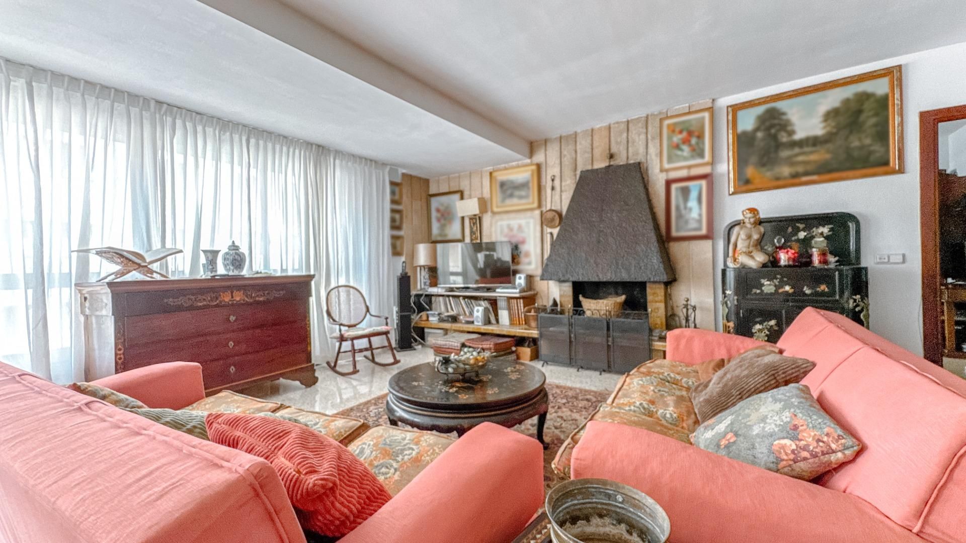 Sala de estar de Piso en venta en  Palma de Mallorca con Balcón