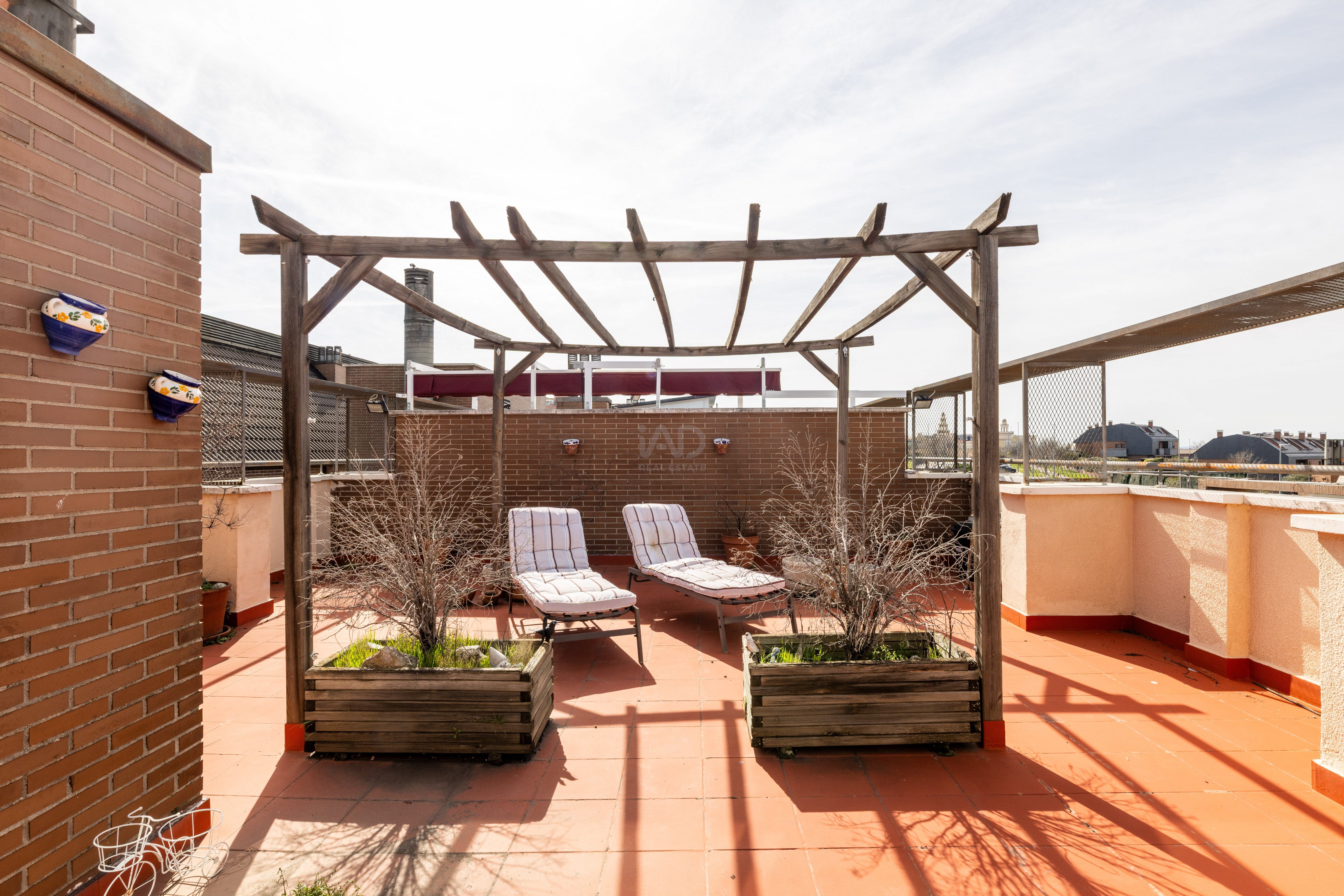 Terrassa de Àtic en venda en Las Rozas de Madrid amb Aire condicionat, Calefacció i Terrassa