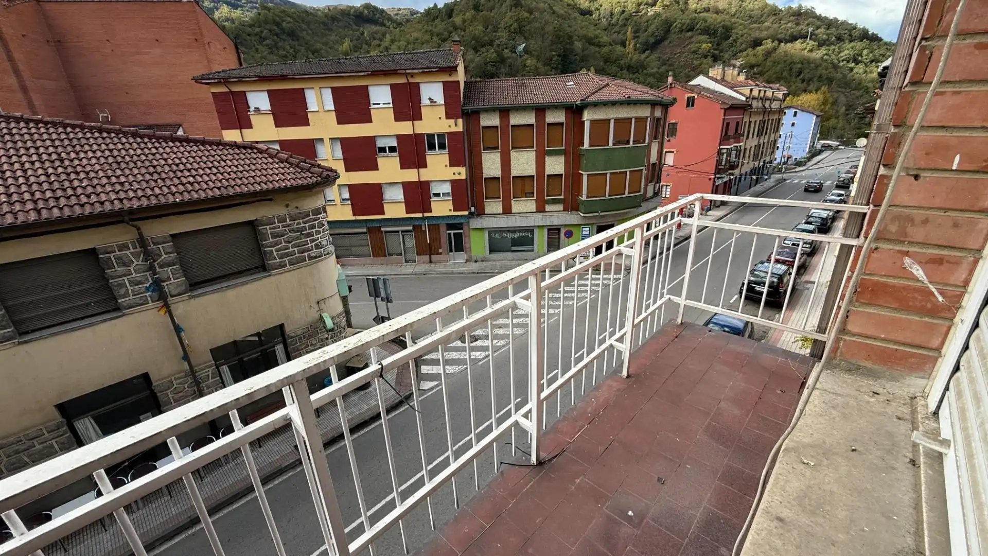 Exterior view of Flat for sale in Aller  with Terrace