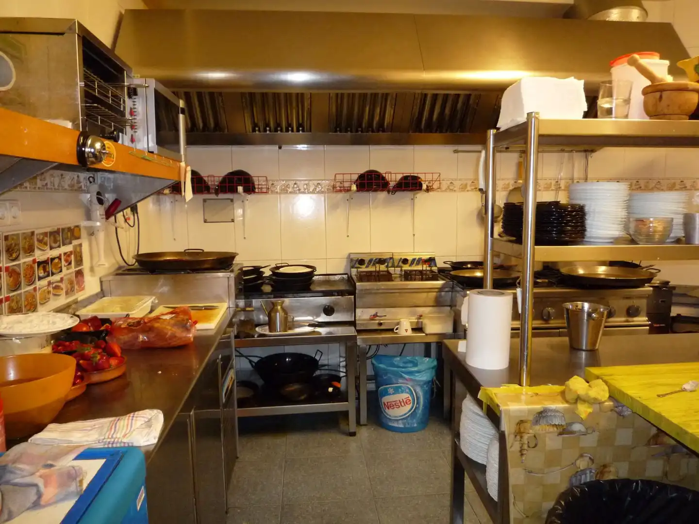 Küche von Geschaftsraum zum Verkauf in Tossa de Mar mit Klimaanlage, Terrasse und Möbliert