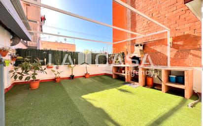 Terrace of Flat for sale in Badalona  with Air Conditioner, Terrace and Furnished