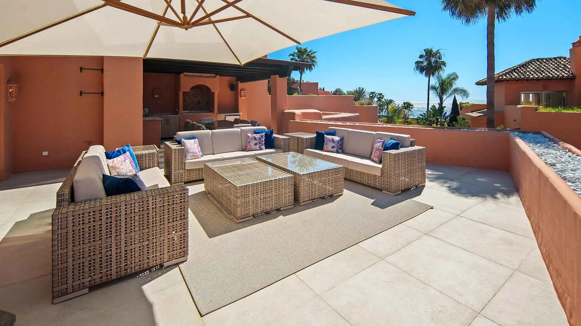 Terraza de Ático en venta en Marbella con Aire acondicionado, Terraza y Trastero