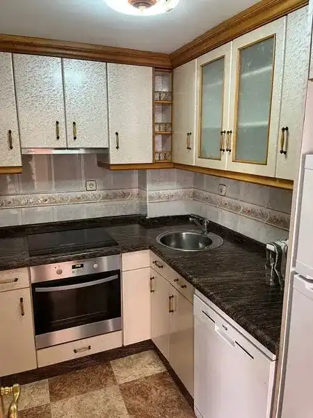 Cocina de Casa adosada en venta en Oviedo  con Trastero