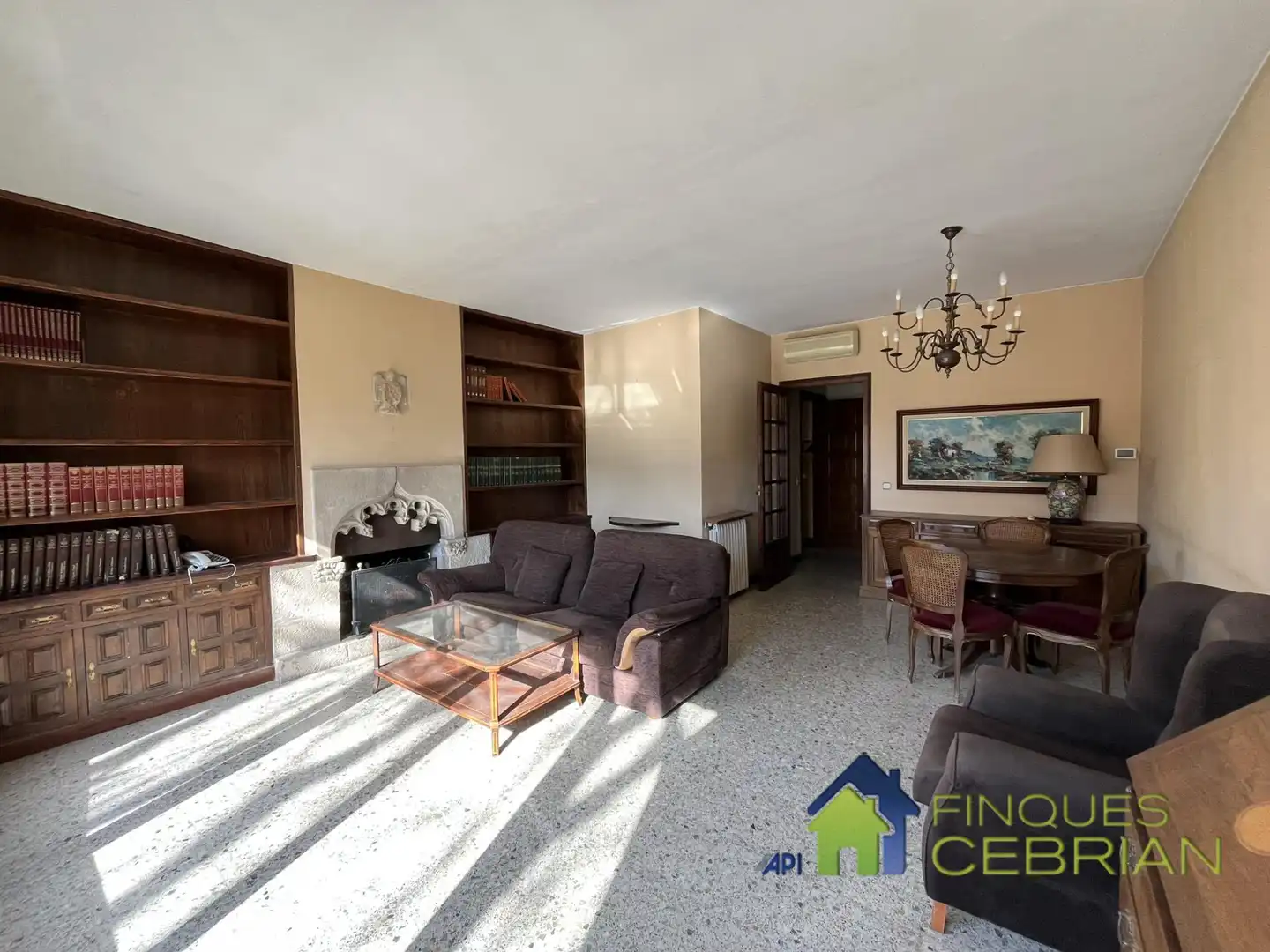 Sala de estar de Ático en venta en Alella con Calefacción