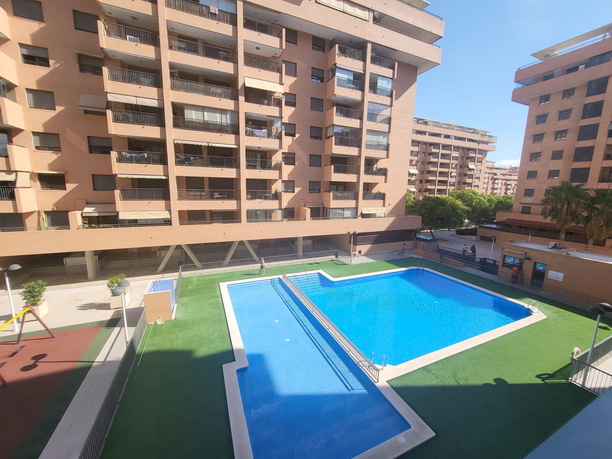 Piscina de Apartamento de alquiler en Alboraya con Aire acondicionado, Calefacción y Jardín privado