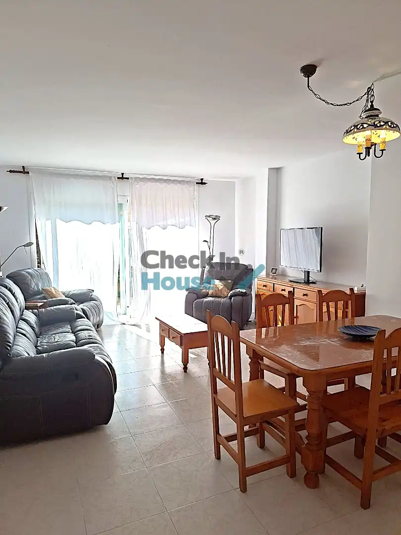 Living room of Detached homes for rent in Sant Feliu de Guíxols  with Heating, Private garden and Furnished