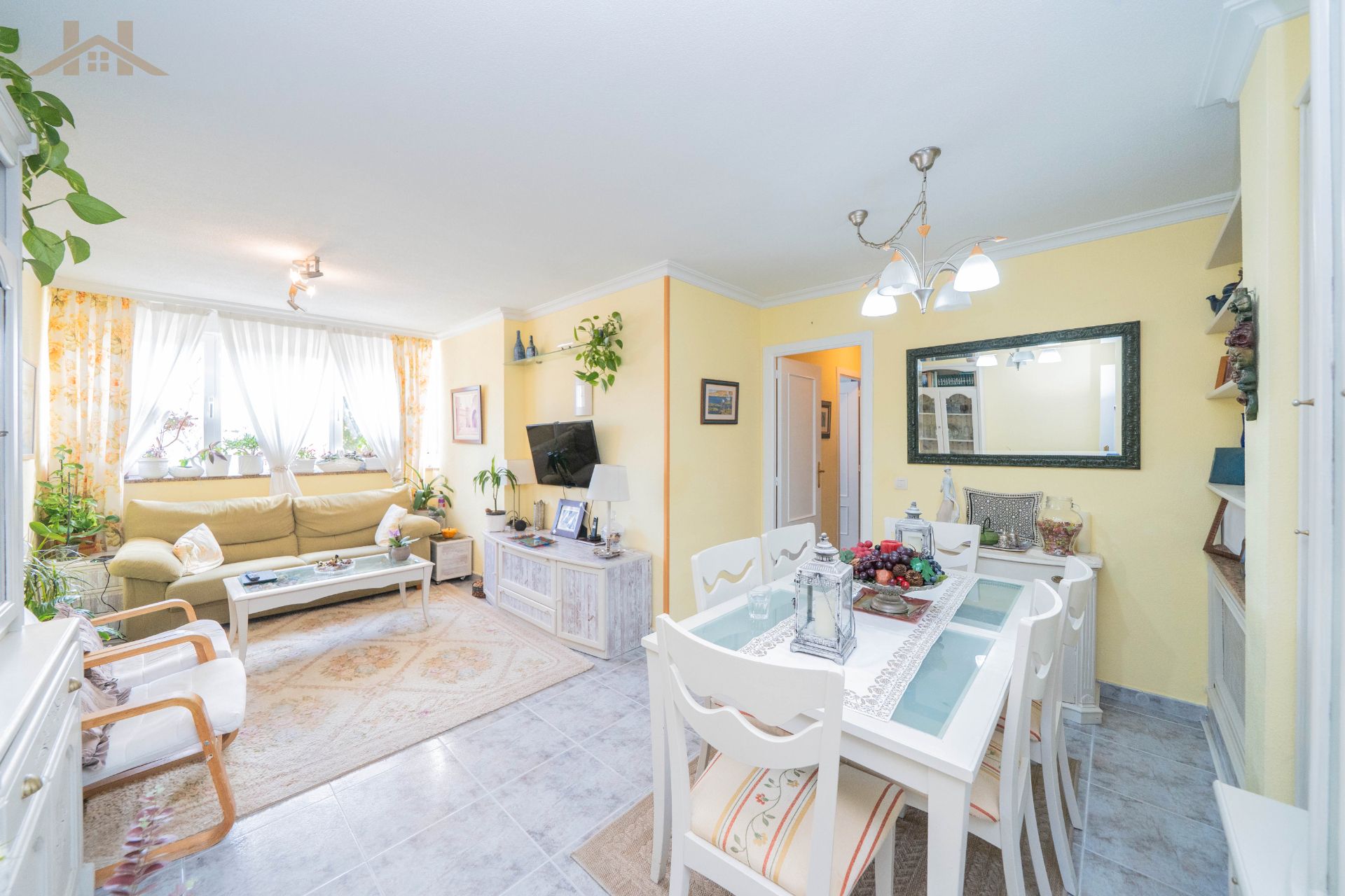 Living room of Flat for sale in Alpedrete  with Heating and Community pool