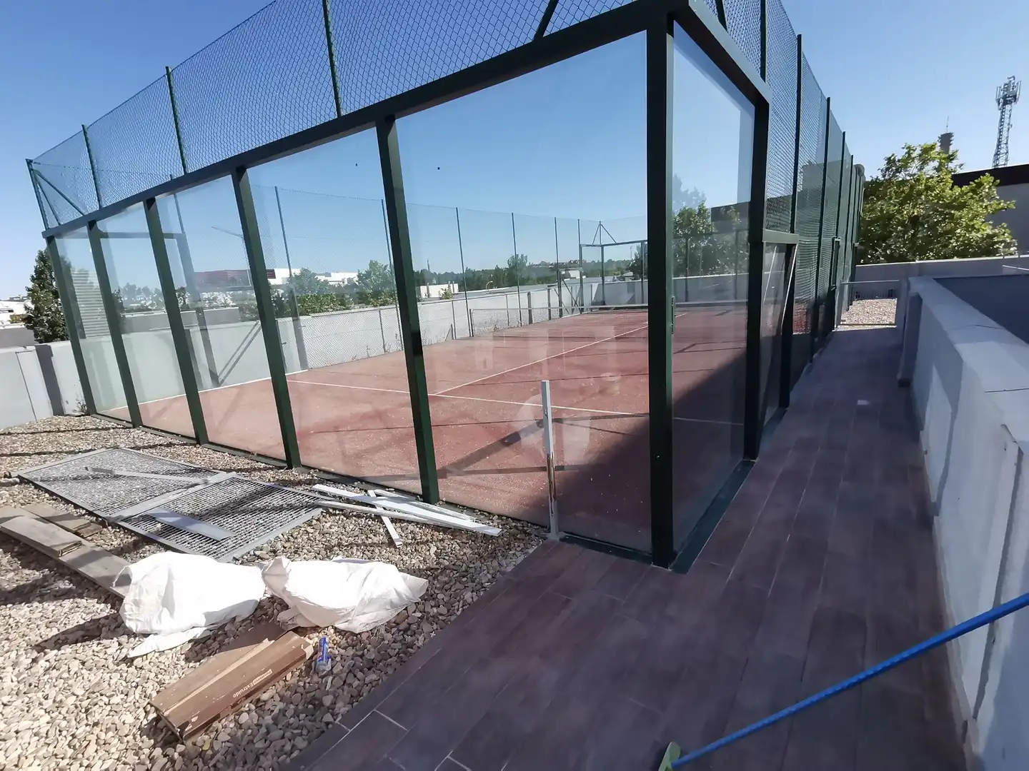 Terrasse von Geschaftsraum zum Verkauf in Tres Cantos mit Klimaanlage