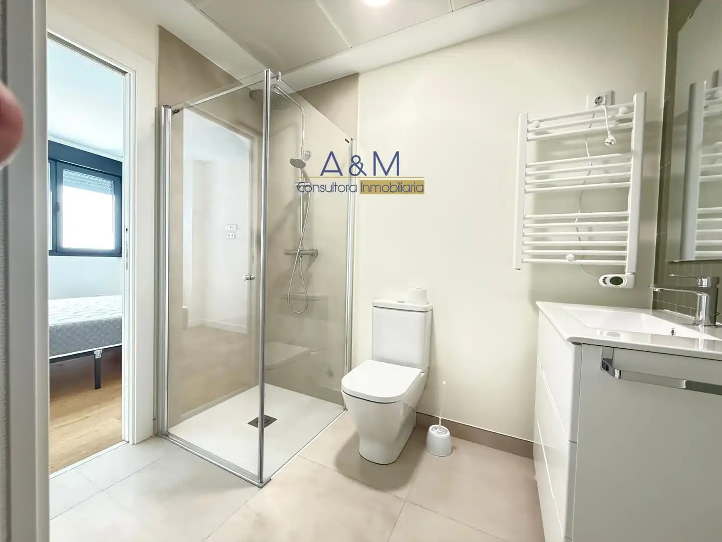 Bathroom of Apartments for rent in Valladolid  with Air Conditioner, Heating and Furnished