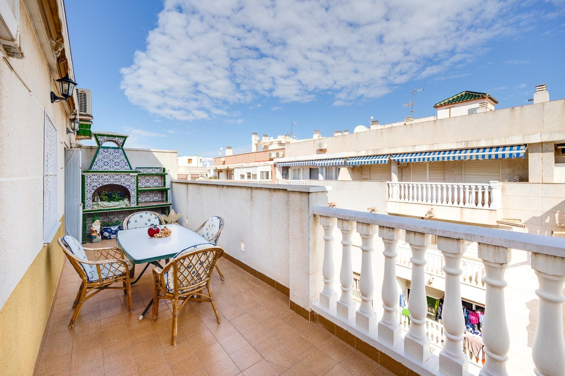 Terrace of Attic for sale in Torrevieja  with Air Conditioner, Terrace and Community pool