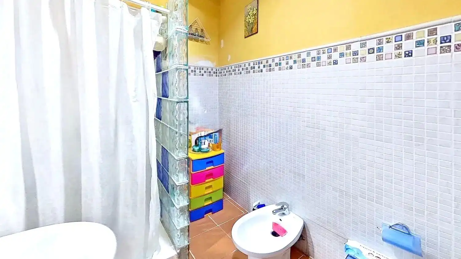Badezimmer von Einfamilien-Reihenhaus zum Verkauf in El Puerto de Santa María mit Terrasse