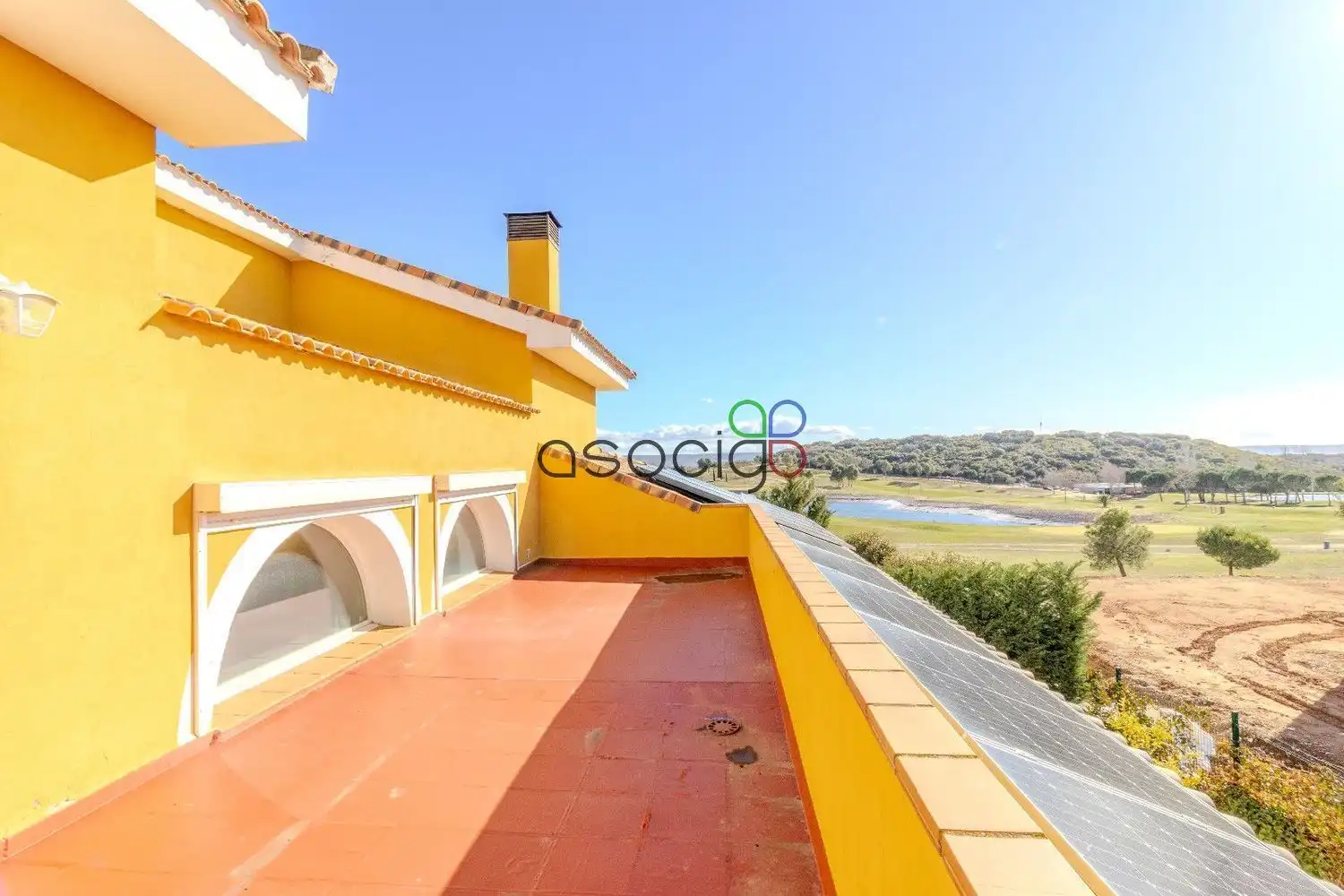 Terrace of Houses for sale in Cabanillas del Campo  with Air Conditioner, Heating and Storage room