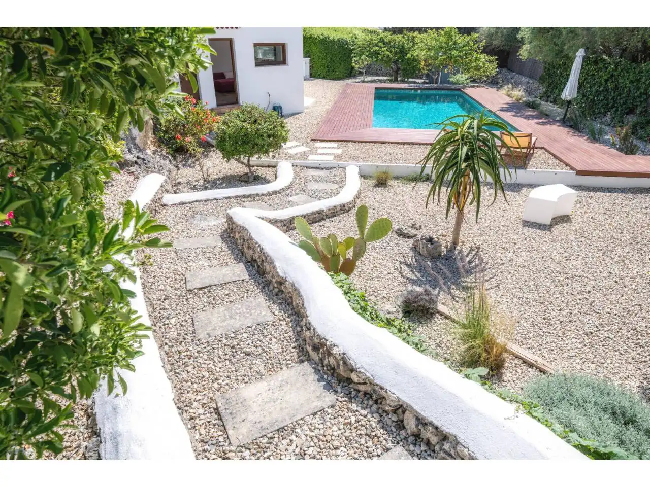 Terraza de Casa o chalet en venta en Es Castell con Calefacción, Jardín privado y Terraza