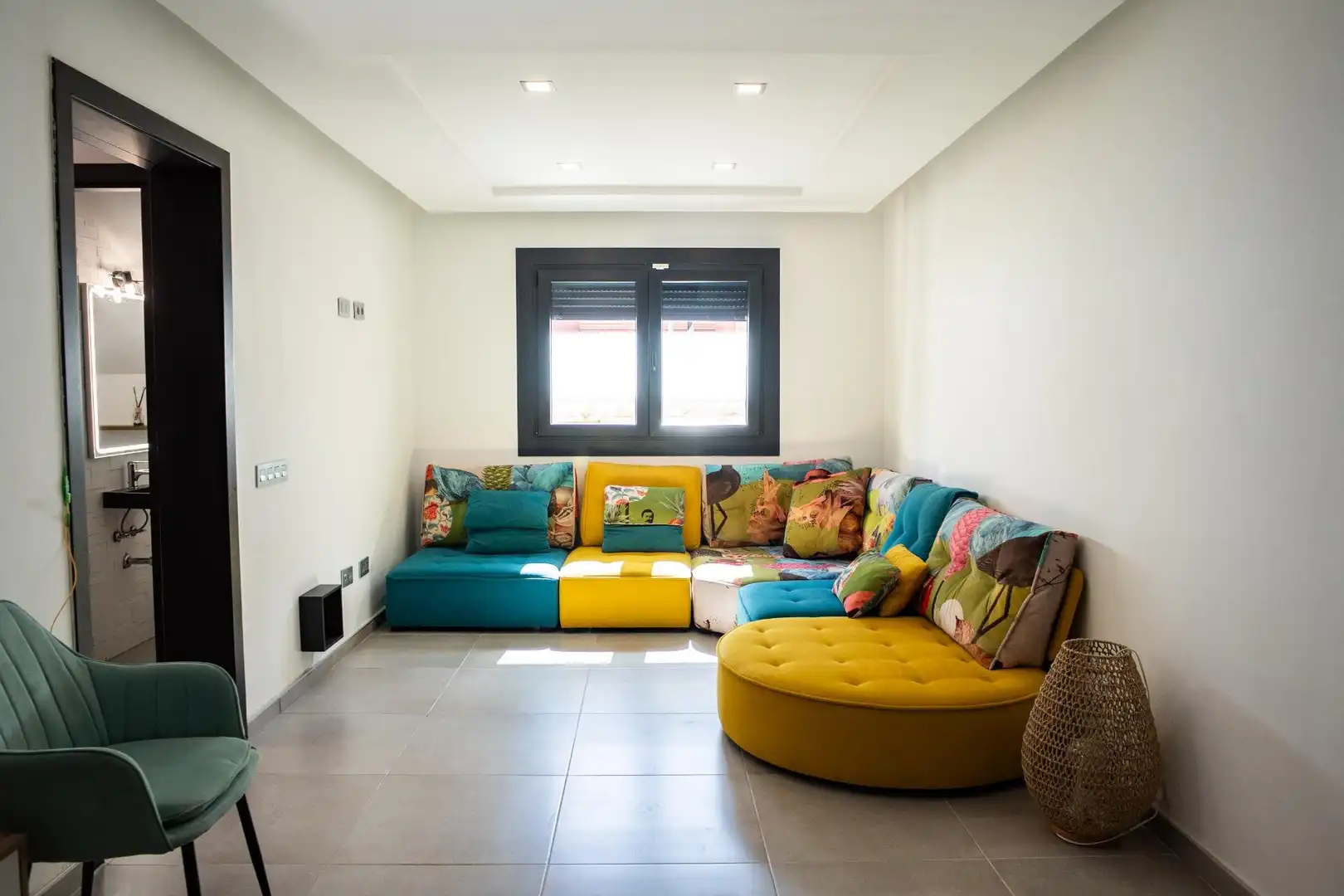 Sala de estar de Casa adosada en venta en Ingenio con Terraza, Trastero y Balcón