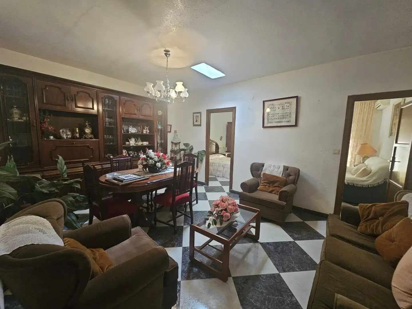 Sala de estar de Casa o chalet en venta en Alcolea con Terraza, Trastero y Amueblado