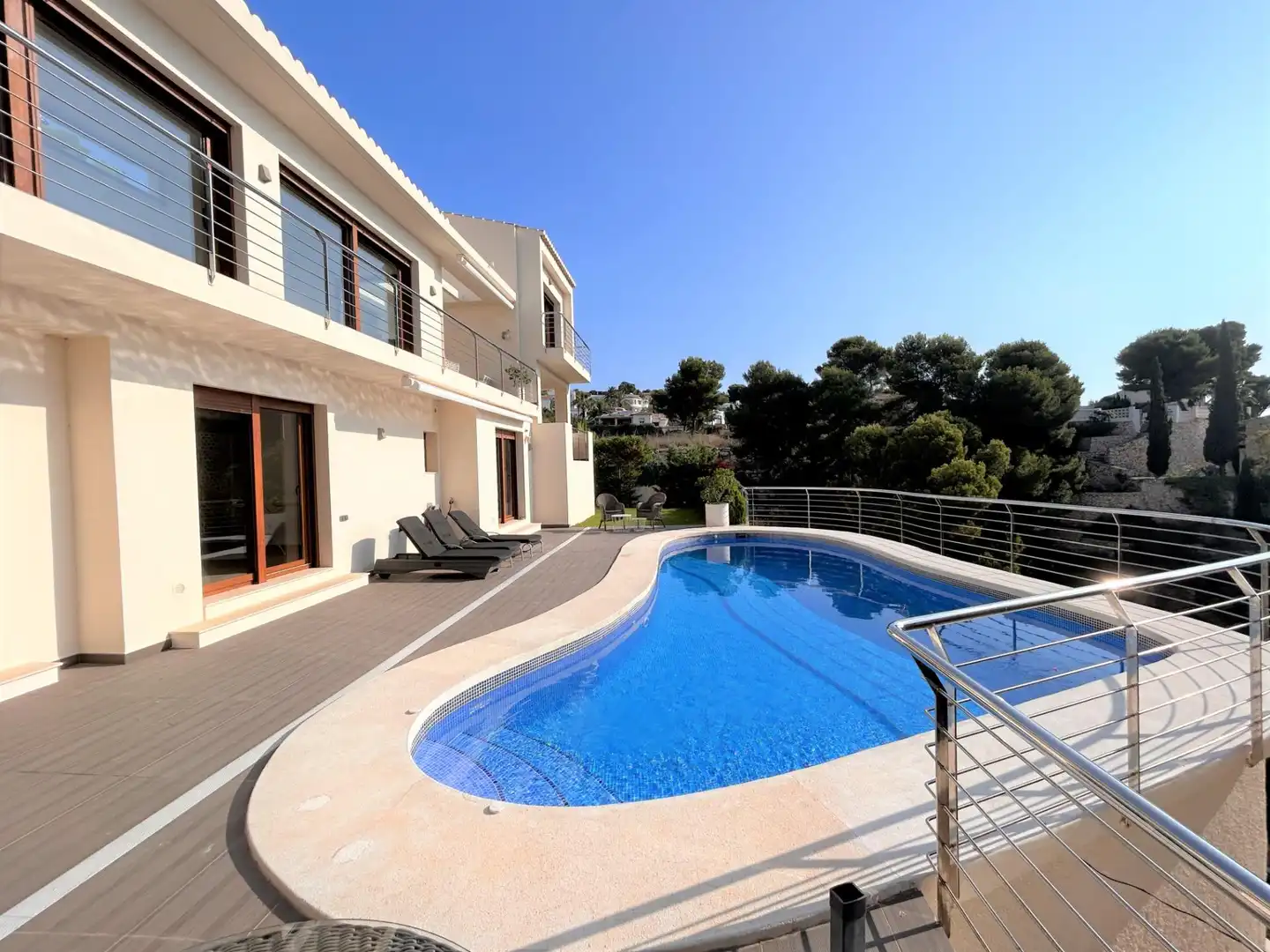 Piscina de Casa o chalet en venta en Jávea / Xàbia con Aire acondicionado, Calefacción y Jardín privado