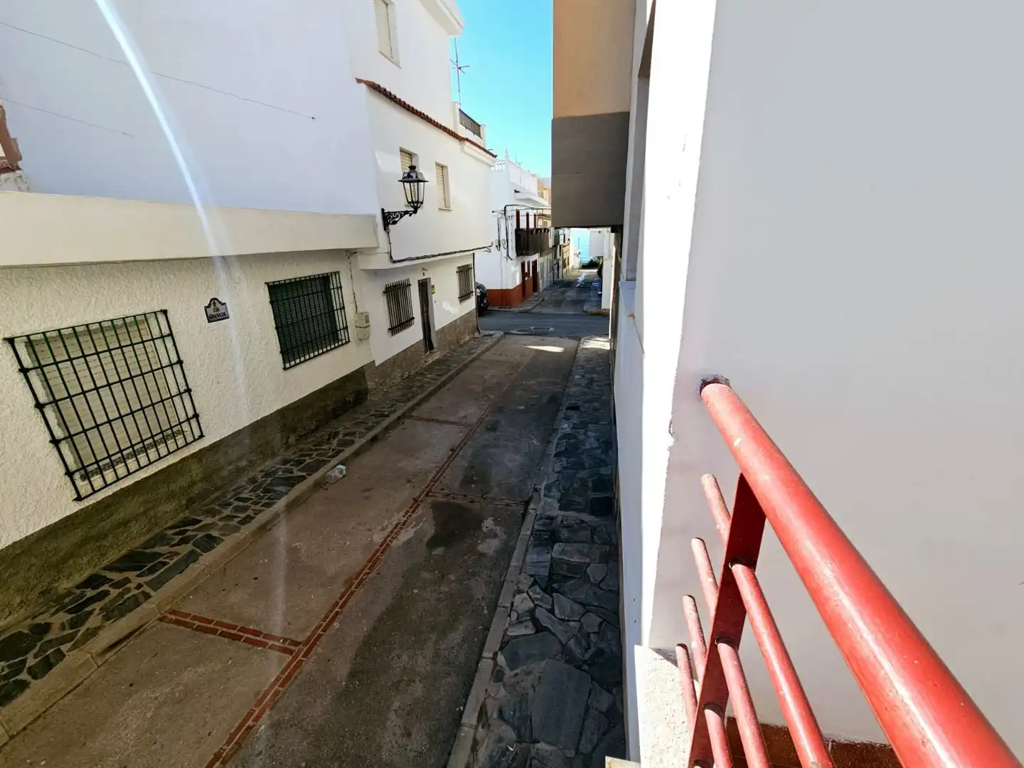 Vista exterior de Piso en venta en Rubite con Terraza y Amueblado